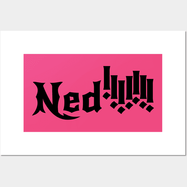 Ned Wall Art by Timeforplay
